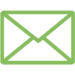 Green email icon